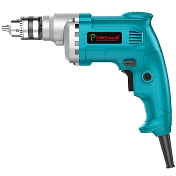 iPOPULUS 400W Screwdriver Drilling 10mm high quality power hand drill electric impact drill