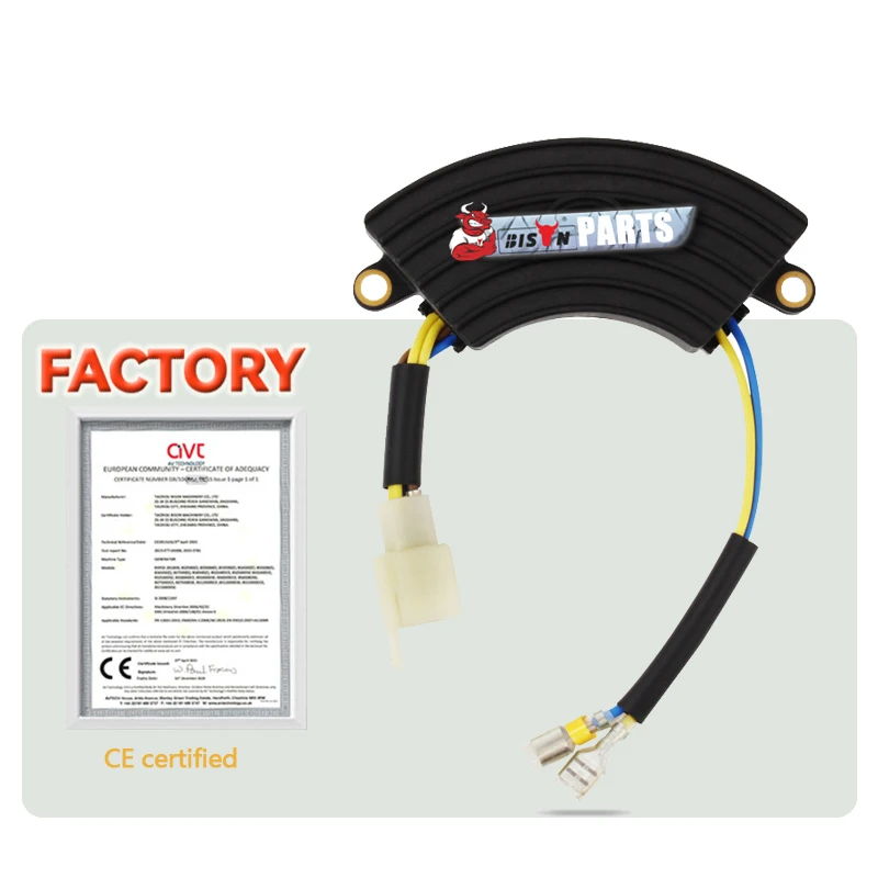 Высококачественный однофазный регулятор напряжения Bison запчасти для генератора цена