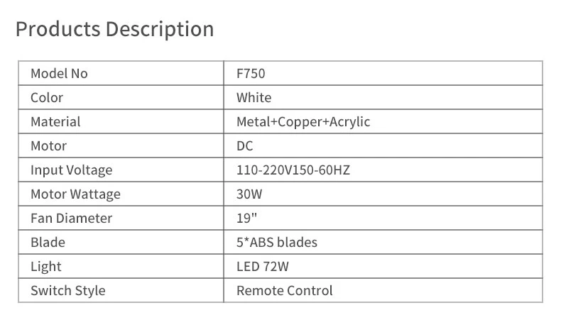 product wholesale bldc ceiling fan lamp ventilador de techo led dimmable 3 abs blades modern ceiling fan with light and remote control295-8