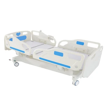 ABS bedhead iron frame two function manual crank hospital bed direct factory in hengshui city with cheap price