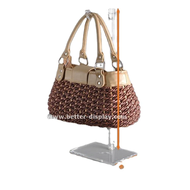 acrylic handbag hanger