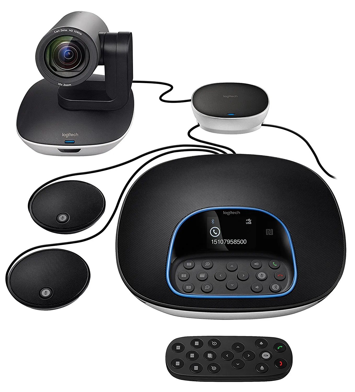 Logitech Cc3500e Group Video Conferencing Bundle With Expansion Mics Hd 1080p Camera Speakerphone Buy Logitech Cc3500e Group Video Conferencing Hd 1080p Camera Product On Alibaba Com