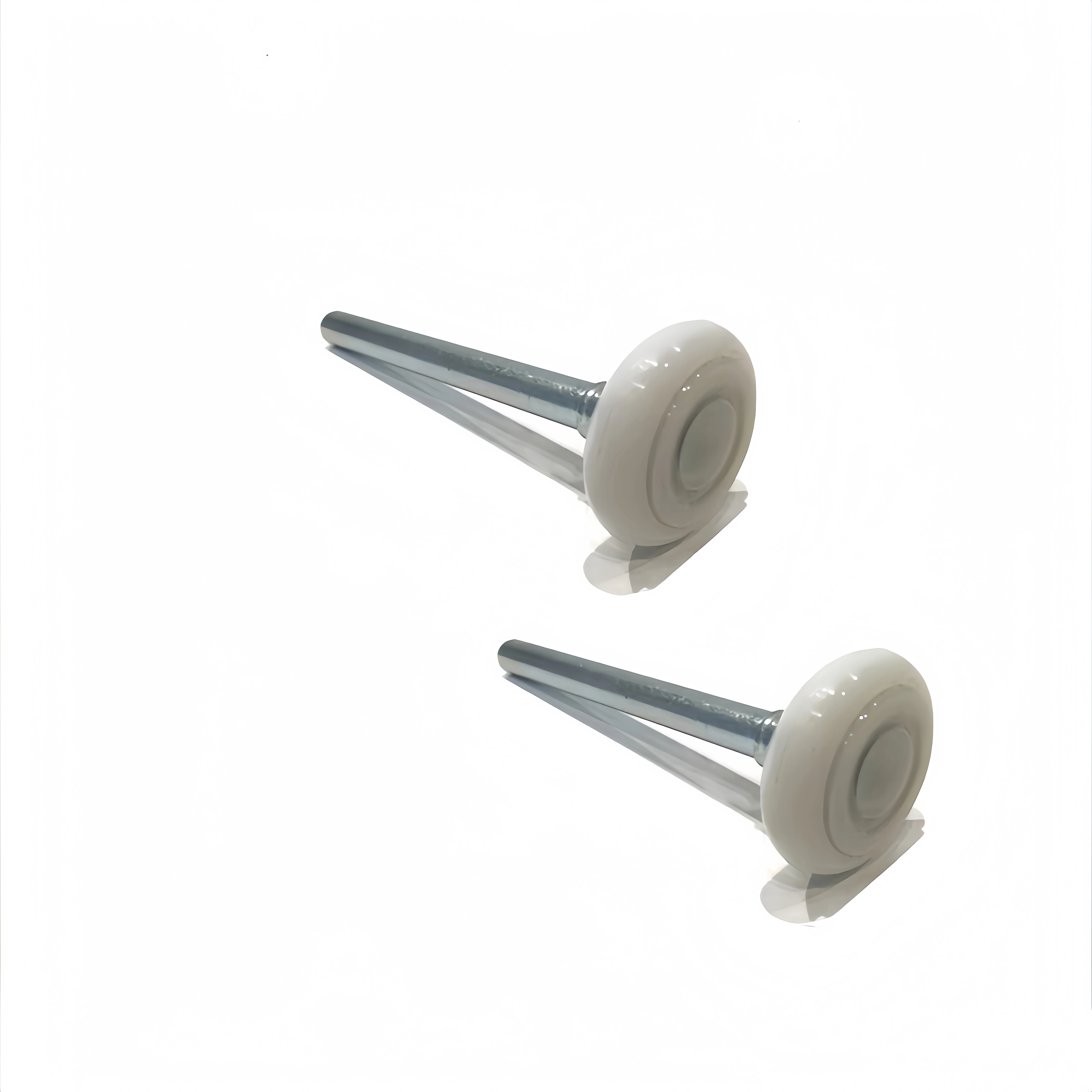Factory Direct Supply of American Style White Dust Cover 46mmx120mm Nylon Roller Cover Cheap Garage Door Window Accessories