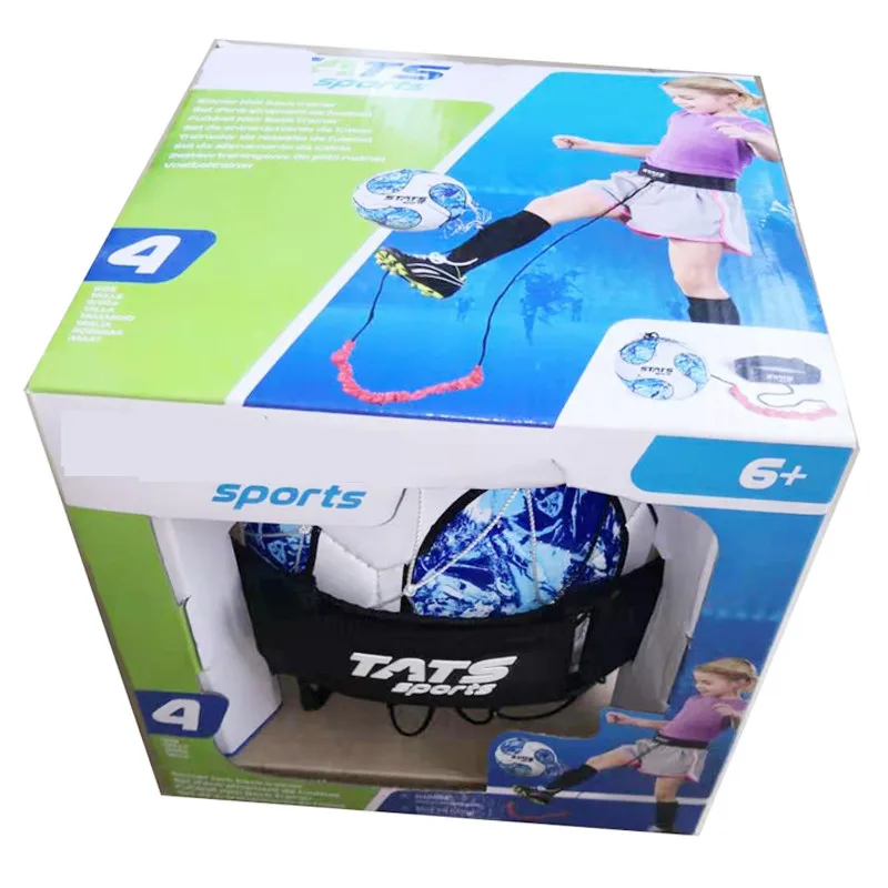 Throw Solo Practice Training Adjustable Waist Belt Soccer Trainer Hands Free Football Kick Trainer Football Training Equipment