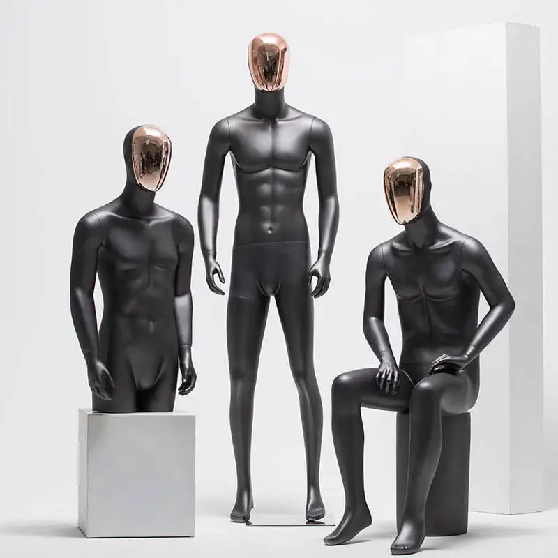 男性　マネキン　190センチ 楽天市場】Kurflo 紳士トルソー 男性マネキン ヘッド＆アーム付き 140