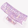 Pinza para el cabello rosa