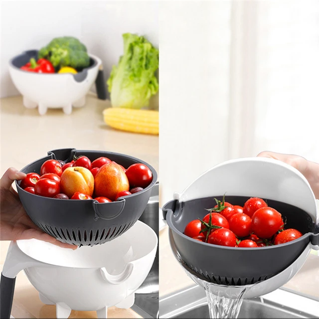 Kitchen Multi Functional Shredder Wet Fruits Drain Basket Blade Cutter  Manual 9 in 1 Slicer Vegetable Grate - China Manual 9 in 1 Slicer Fruits  Grater and Magic Grater price