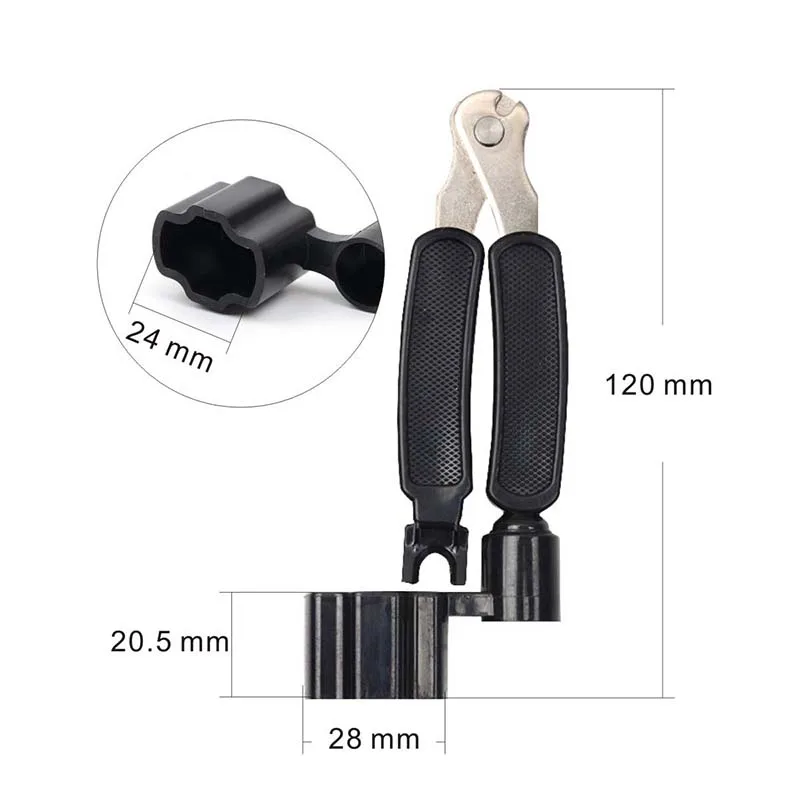 Wholesale Guitar Accessories 3 in 1 Muti Function Guitar Peg String Winder  with Cutter - China Guitar String Cutter and Guitar String Winder price