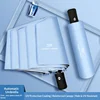 Automatic eight-bone sky blue