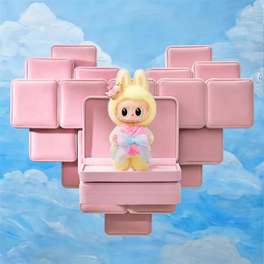 キーホルダー・アクリルキーホルダー POPMART Let's Checkmate Labubu Authentic Pop Mart The Monsters Labubu Let's Checkmate vinyl