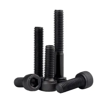 10pcs 12.9 High strength M4/M5/M6 allen socket head screw Hexagon Socket Head Cap Screws Hex Socket Screw carbon steel