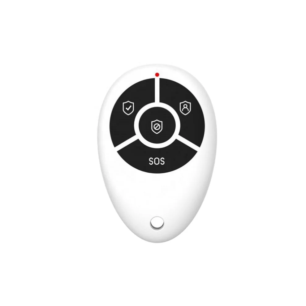 Staniot 433MHz Smart Wireless Remote Control Portable 4 Buttons for Burglar Security Alarm System