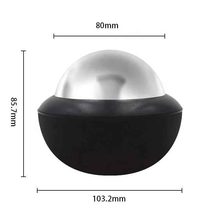 2022 OEM крио холодный массажный ролик, восстанавливающий мяч из нержавеющей стали, ледотерапия, спортсмен, криосфера