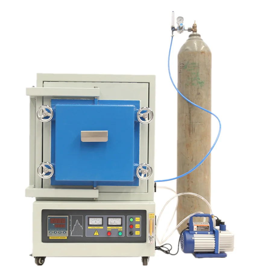1400C Max Controlled Lab Atmosphere Muffle Furnace with PC Interface