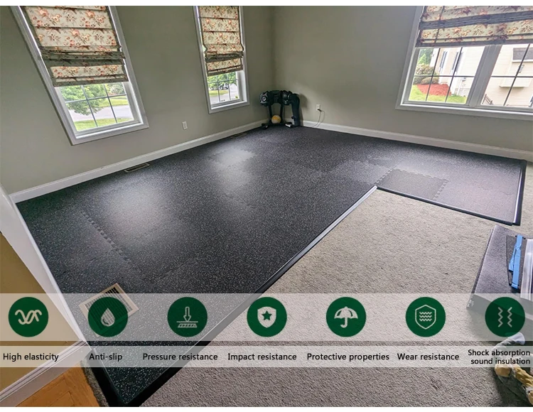 Eco-sports Interlocking Tiles - Durable Gym Flooring