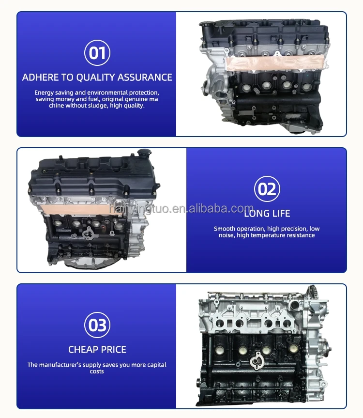 New 1TR 2TR Petrol Engines for Toyota HIACE & HILUX | 2.0-2.7L ...