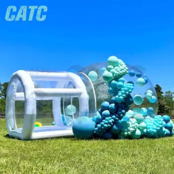 CATC Big Children Toy Inflatable Bubble Tent for Outdoor Entertainment Advertising PVC Inflatable Model Tent