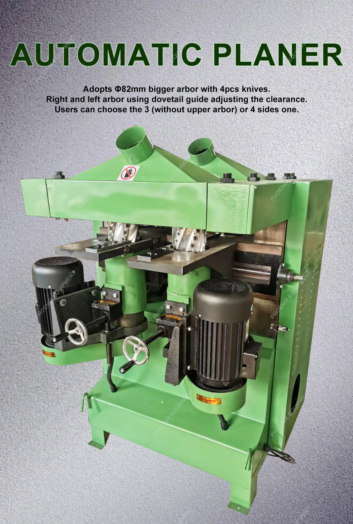 Wood Planner Machine 400mm Thickness Easy 4 Sides Planer Moulder