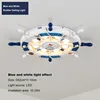 Blu e bianco