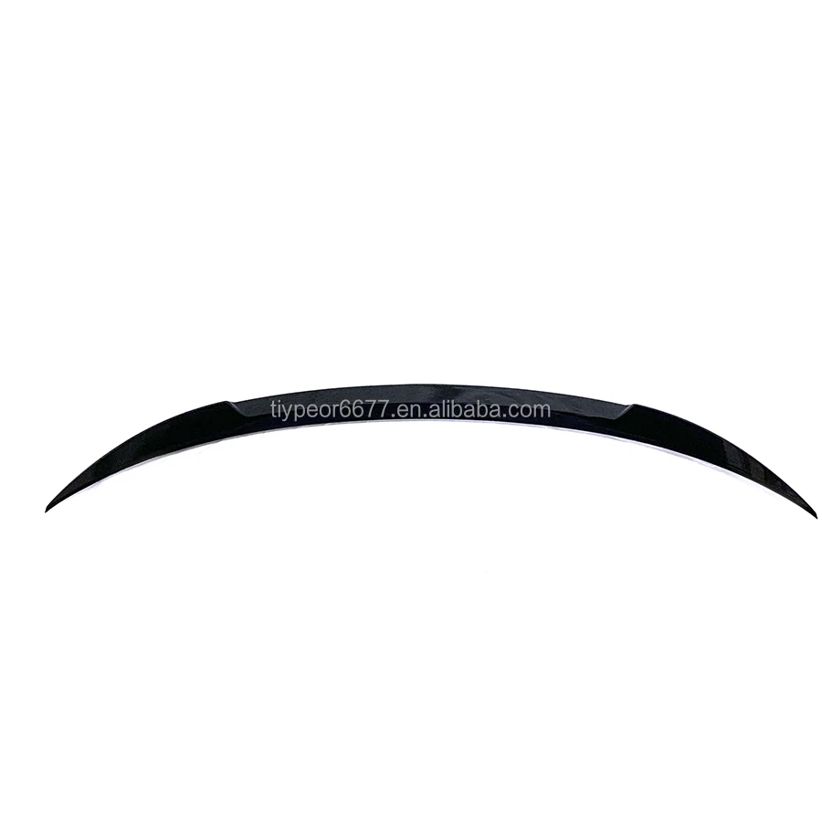 product tiypeor factory style trunk spoiler for kia k3 2019 wing lip car rear trunk lip spoiler-3