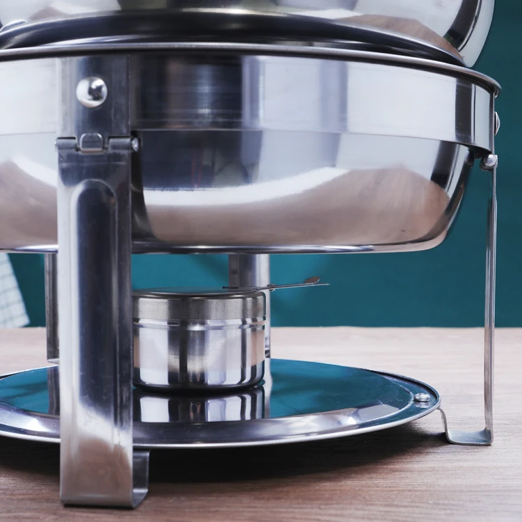 Stainless Steel Removable Buffet Chafing Dish with Stove Hotel Catering Supplies Chafer Dish Buffet Set_4