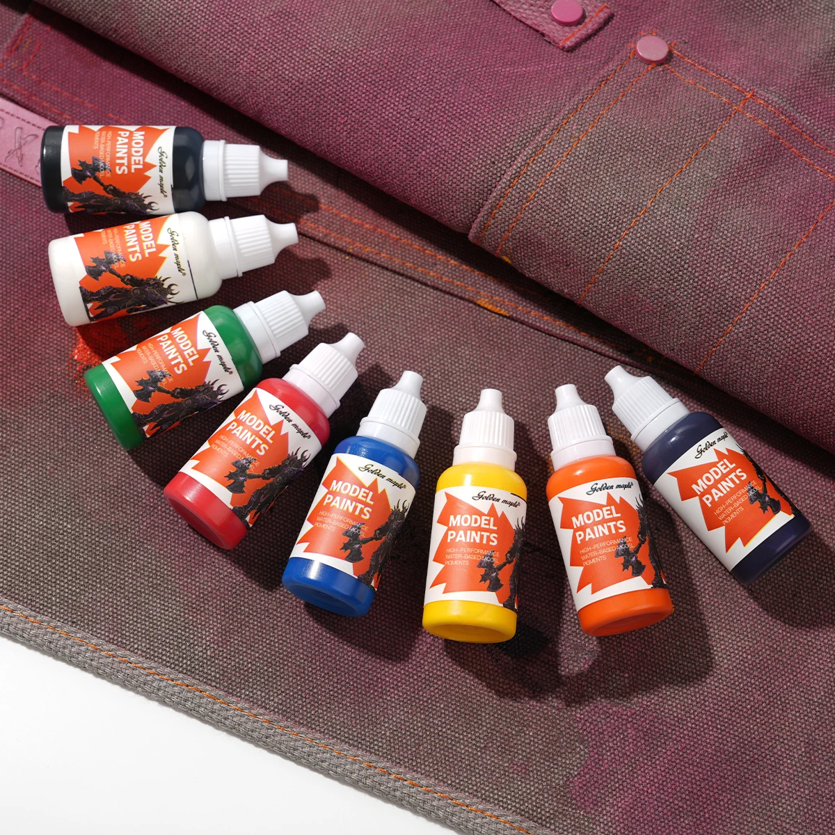 High Quality Acrylic Airbrush Paint Basic Colors Miniature Paint Sets Hobby Model Paints & Painting Tools 15ML for Models