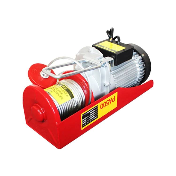ELECTRIC HOIST PA400B ホイスト 100% Copper 110V America Market Easy Operate Mini Electric Hoist PA400b  (400kg)