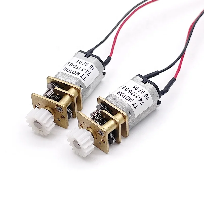 High Torque 720RPM Electric DC Micro Mini Small GM12 Brushed Spur Gearbox 12mm 5V N20 Gear Motor