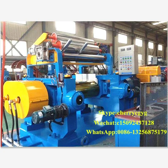 XK-450D Automatic Stock Blender Two Roll Open Mixing Mill / Rubber Mixing Mill / Open Mixer