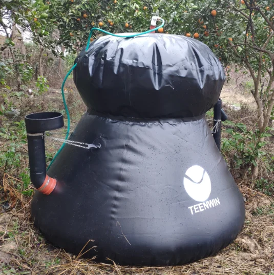 DIY Biogas Digester Domestic Biogas Generator Biogas Production Plant for Cow Farm