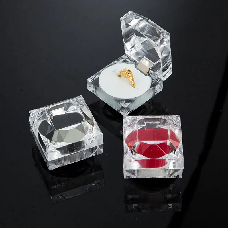 transparent ring box