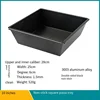 Non-stick 10 inch square-detroit pizza pan