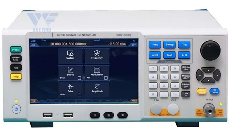 40MHZ-60MHZ Digital Control Portable Color LCD Function Frequency Counter DDS Signal Generator Function