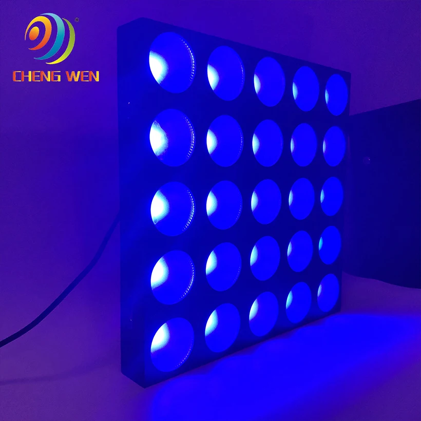 Hot Product 25pcs Matrix Led Full Color Stage Wall Wash Panel Light