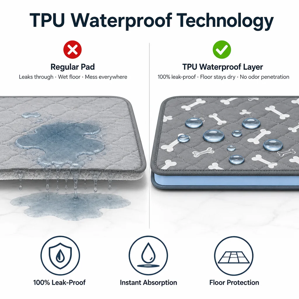 Washable Reusable Eco Friendly Pet Mat — Product details 7