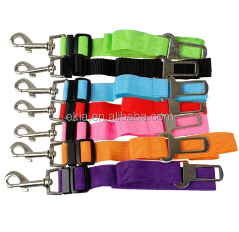 Seatbelt Harness Leash Clip Pet Dog Car Belt Security Keep Your Dog Safe When Drives High Quality Universal Nylon Dog Seat Belt