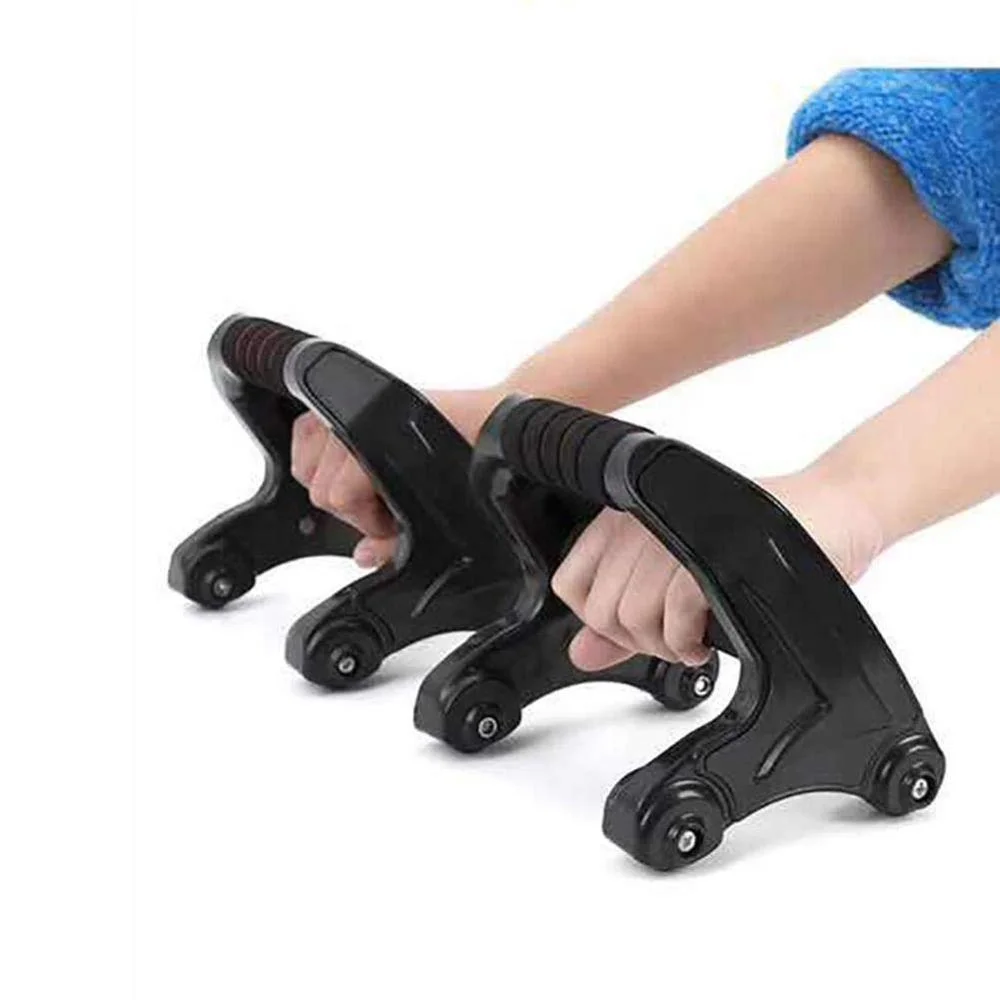 Многофункциональный комплект роликов AB можно использовать как пуш-ап и рукоятку