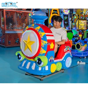 Crazy Little Train Mp5 Kiddie Ride Hd Screen Kids Train Kiddie Rides on Car Coin Operated Rocking Games Machine for Children