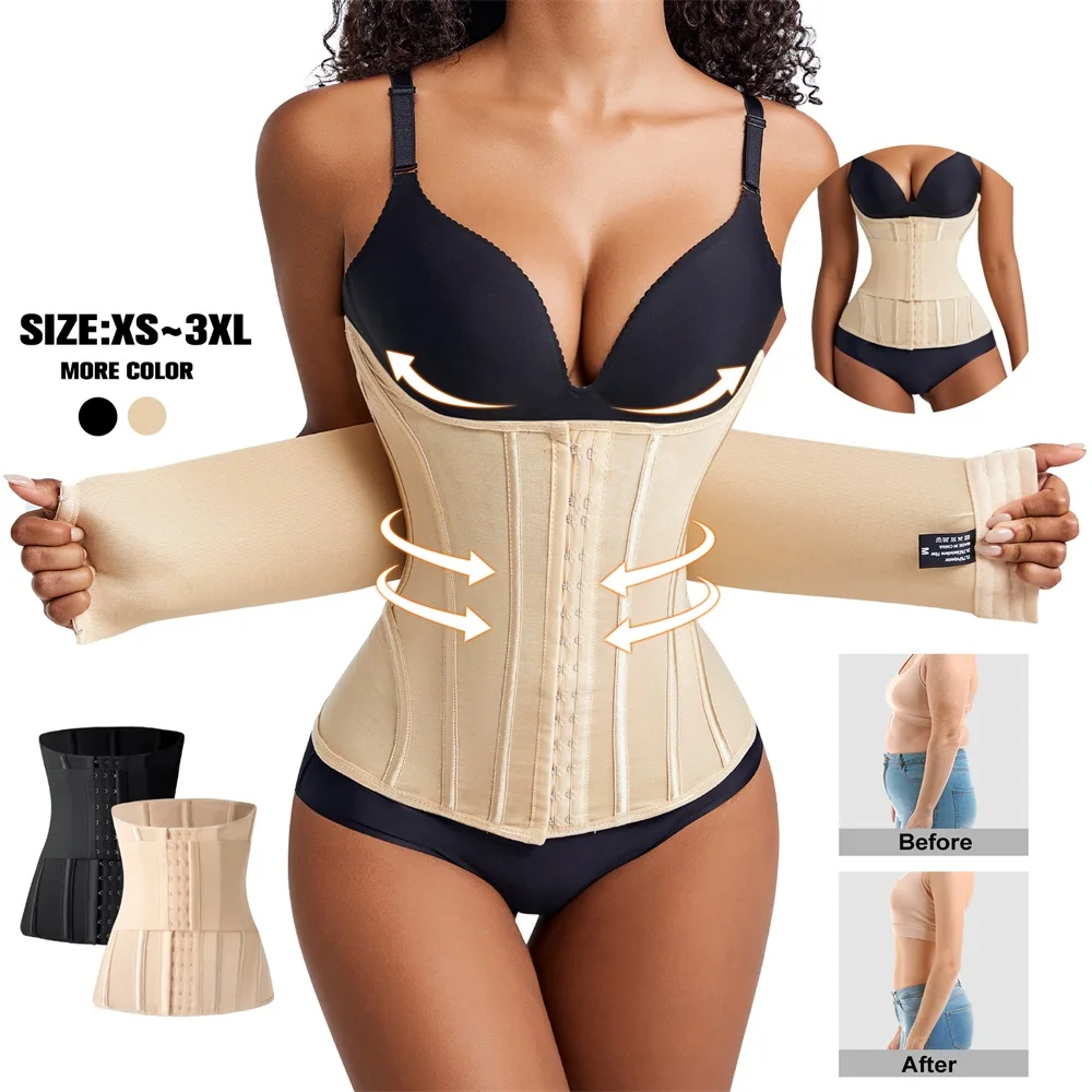 High Quality Full Body Cinchers Belly Tummy Control Shapewear Women Wrap Corset Trimmer Belt Waist Trainer Shaper for Women