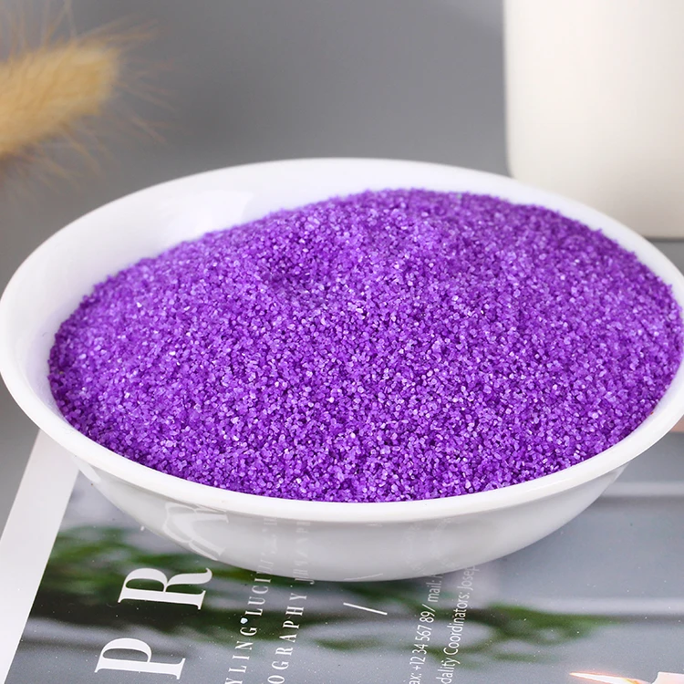 colored sand