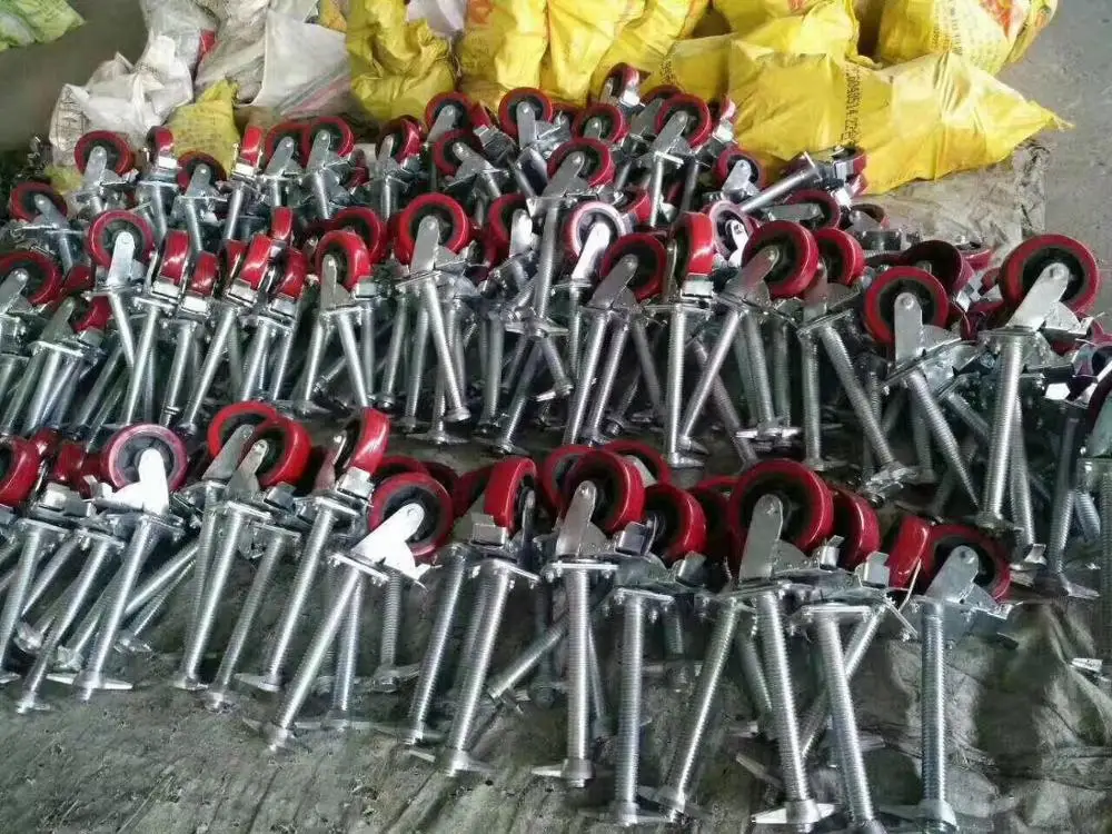 6" 8" 10 Inch Casters Wheels/scaffolding Caster Wheel/pneumatic