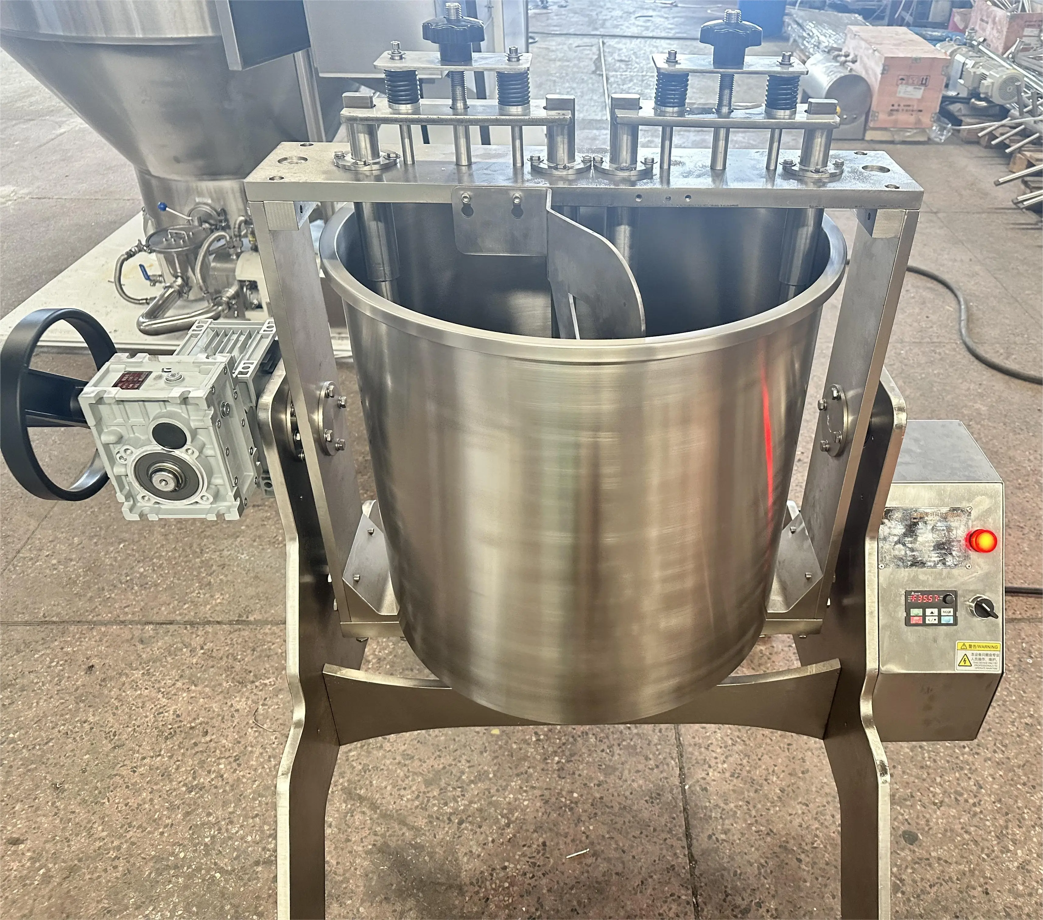 25L   Chocolate Stone Melanger Cocoa Nibs Melanger Grinder Grinding Machine