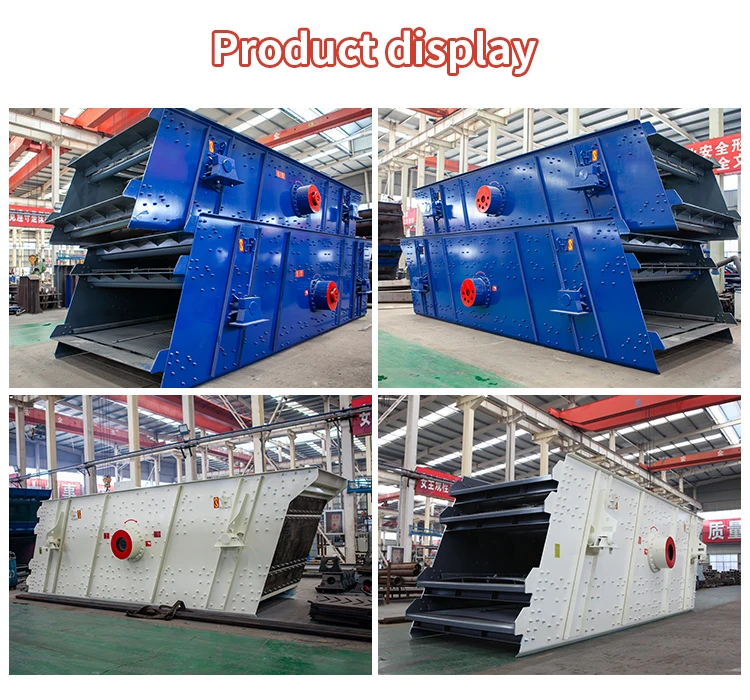 Mining Aggregate Stone Silica Sand Stone Circular Vibrating Screen ...