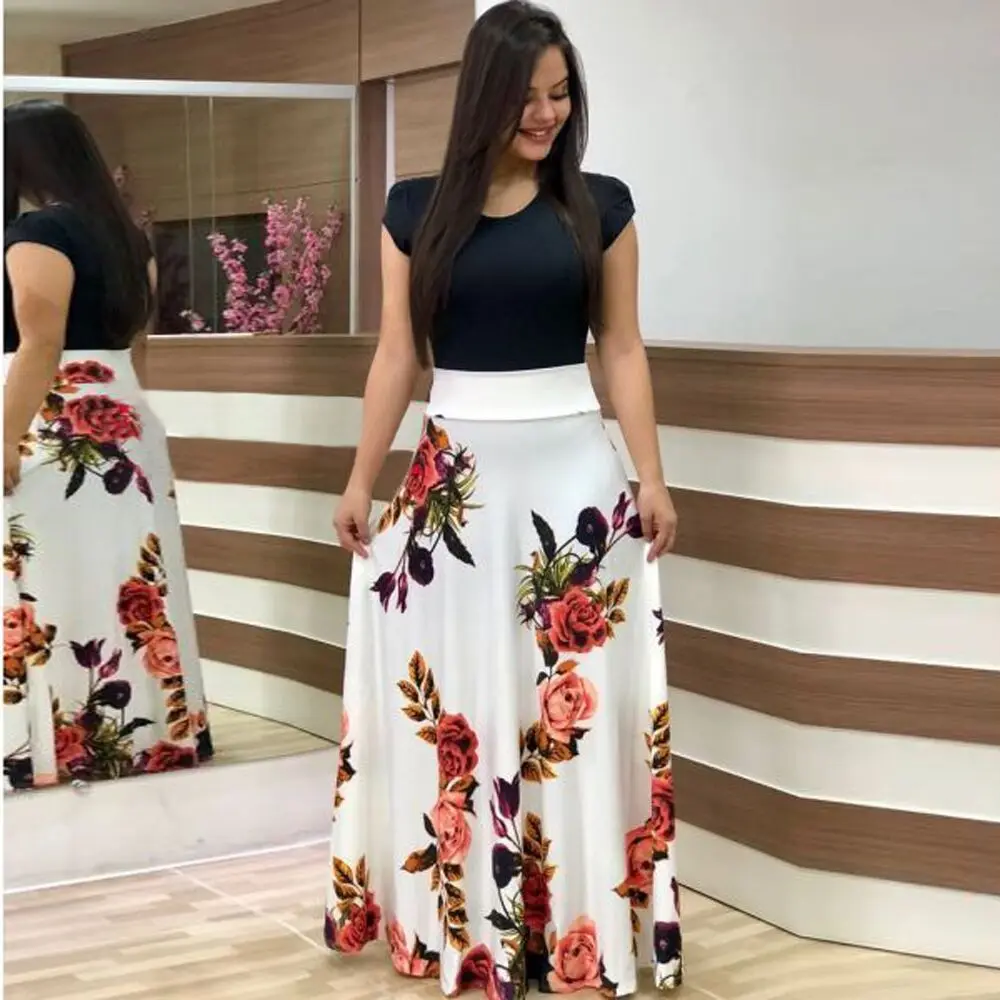 green emerald velvet dress Belle Flower Patchwork Dress – Women's Floral Lace Long Maxi Dress, Backless Flowy Summer Outfit, L by Nordic Peace main image 0