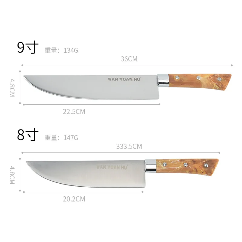 Professional Cutlery - 8 Inch Stainless Steel Chef Knife - Backed by a -  Kitchintelligence