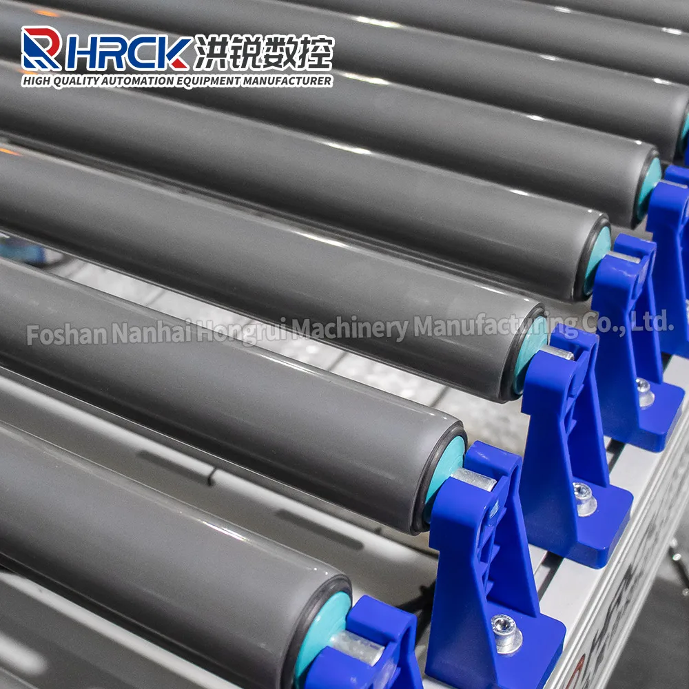 Automated unmanned sorting line, plate furniture roller conveyor line, plate packaging production line