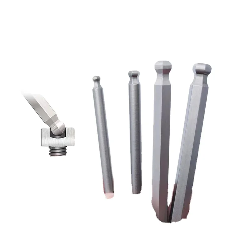 MOYOTEC OEM Strong 6.35mm Magnetic S2 Ball Head Screwdriver Bits 65mm 100mm 150mm Sand Blasting Indu