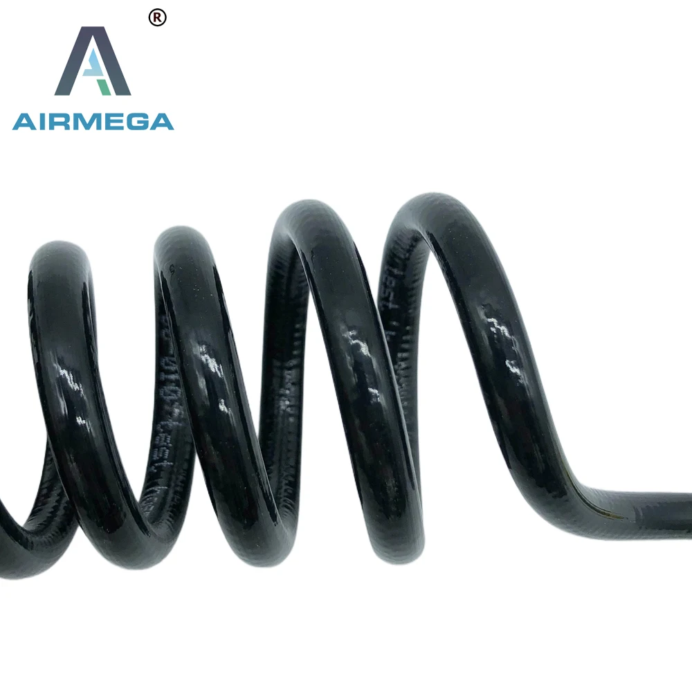 Paintball Coil Remote Hose Line With 8mm Quick Connector High Pressure