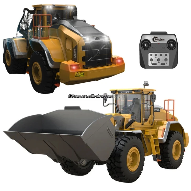 DoubleE E592-003 L260Hローディングブルドーザートラック1:16