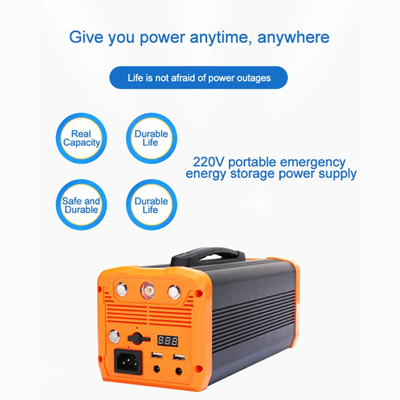 Новейший Портативный портативные зарядные устройства 50000 мАч/60000 мАч емкость поддержка как DC12V 5V и AC110v 220v 300 Вт Выходная мощность Банк